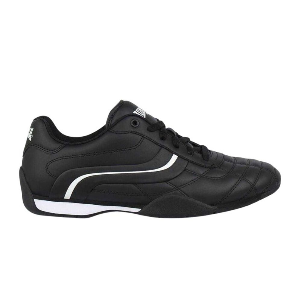 Lonsdale Mens Camden Sneakers / Black/White
